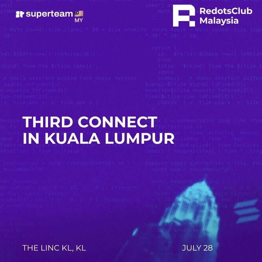 RedotsClub Malaysia: Third Connect with Superteam Malaysia in KL