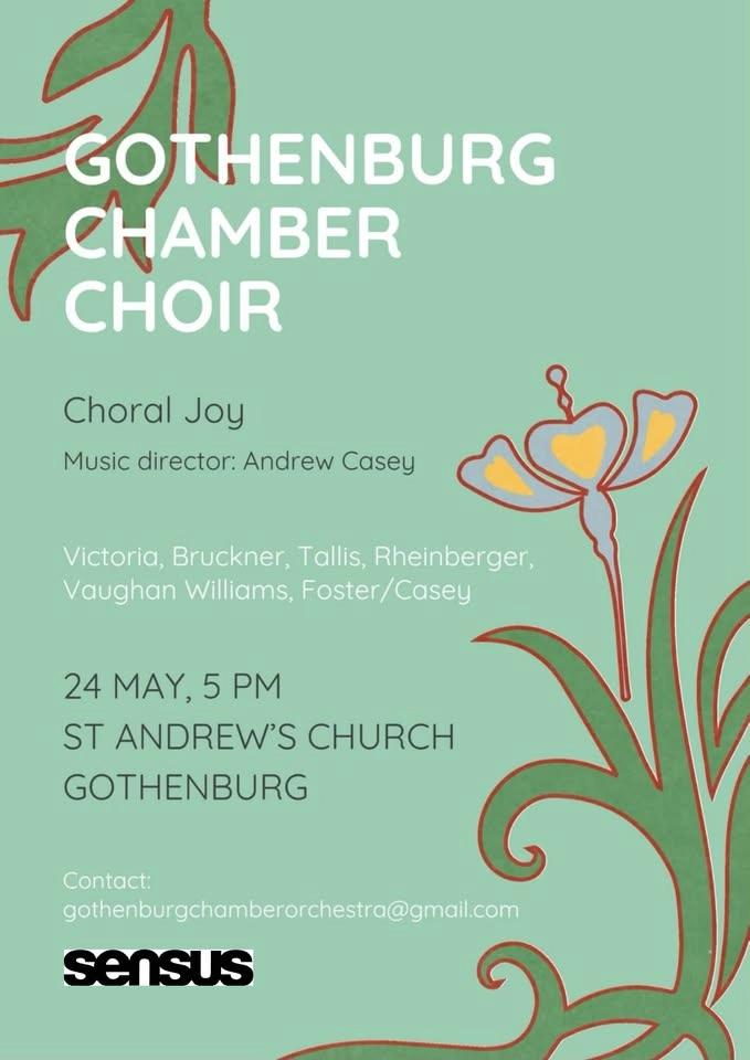 Choral Joy: an evening of accapella vocal favorites