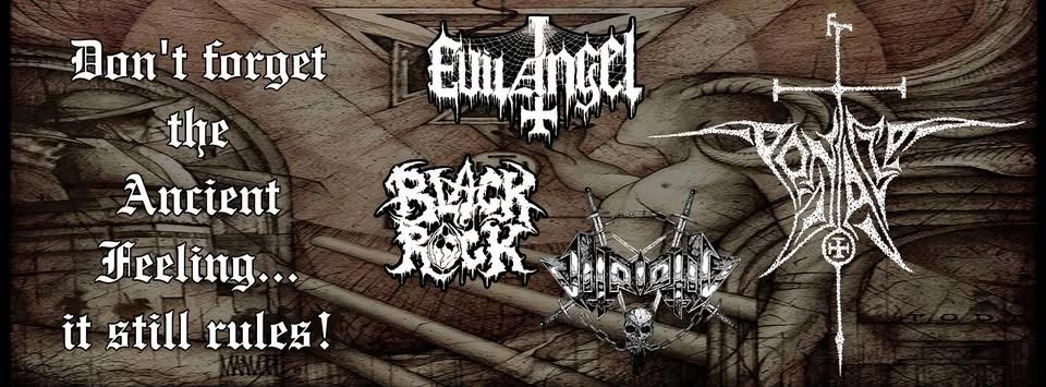 PENTACLE (NL) / VITRIOLIC / BLACK ROCK / EVIL ANGEL 6.11. Espoo