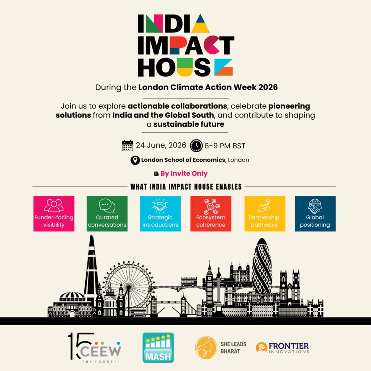 India Impact House | London Climate Action Week 2026 | 24 June
