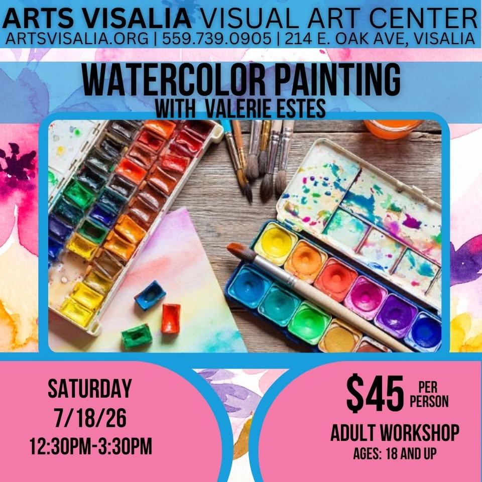 Watercolor Painting with artist Valerie Estes