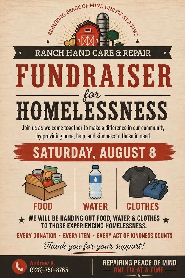 Fundraiser for homelessness