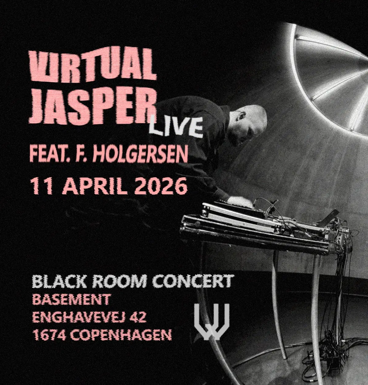 Virtual Jasper LIVE feat. F. Holgersen - Black Room Concert