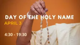 DAY OF THE HOLY NAME