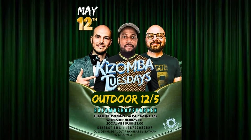 Kizomba Tuesdays Stockholm Outdoor