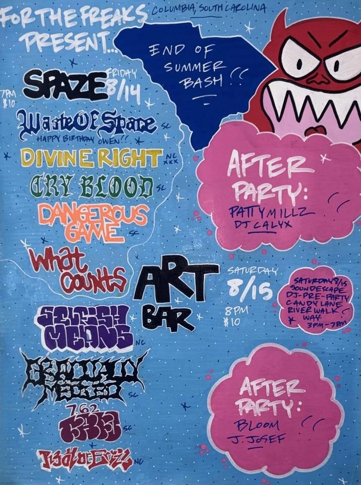 END OF SUMMER BASH NIGHT ONE @ THE SPAZE