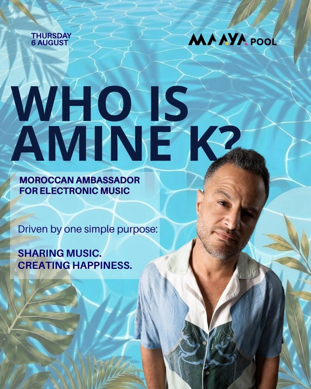Amine K & Guests at RIPPLES – MAAYA Pool