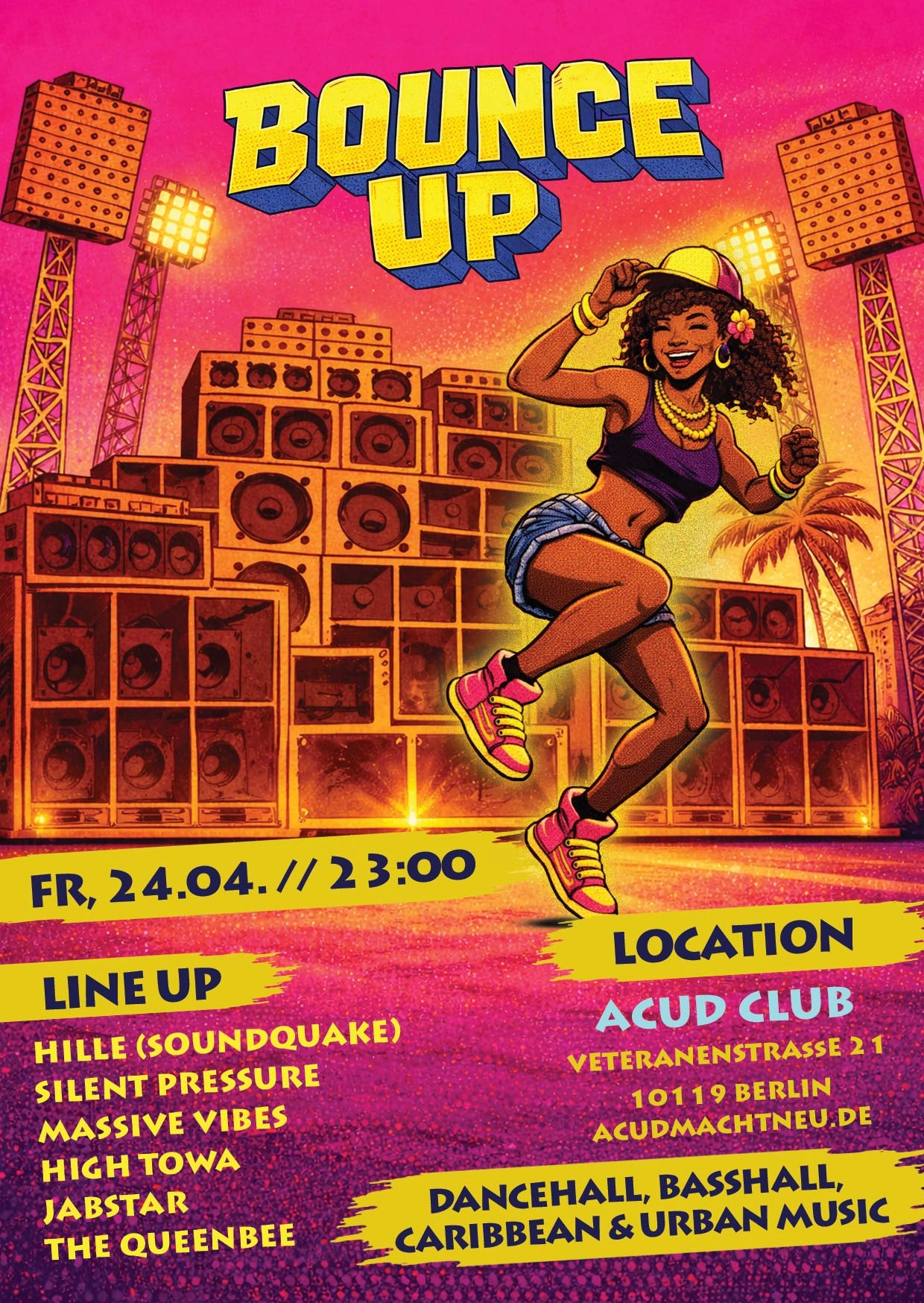 BOUNCE UP - Berlin`s New Pulse of the Caribbean (Kick Off Party)