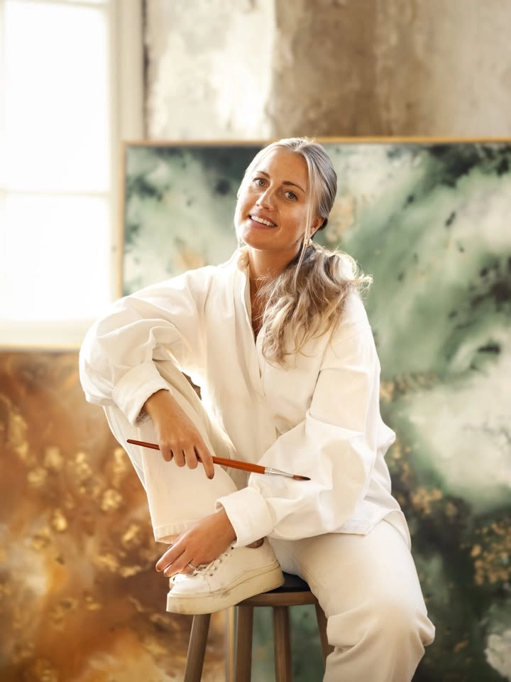 Live målning med Amanda Egnell - Galleri Göteborg