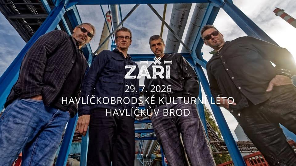 Koncert ZÁŘÍ - Havlíčkův Brod, Havlíčkobrodské kulturní léto