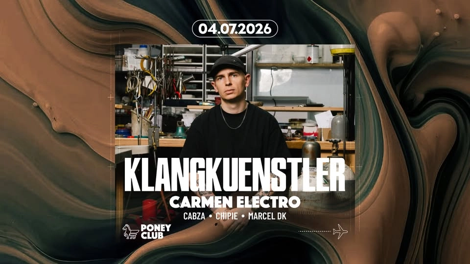 KLANGKUENSTLER x PINK PARADIZE x PONEY CLUB 2026