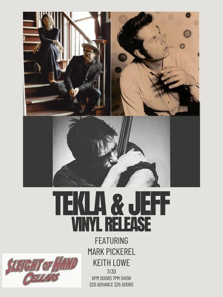Tekla Waterfield & Jeff Fielder Vinyl Release!