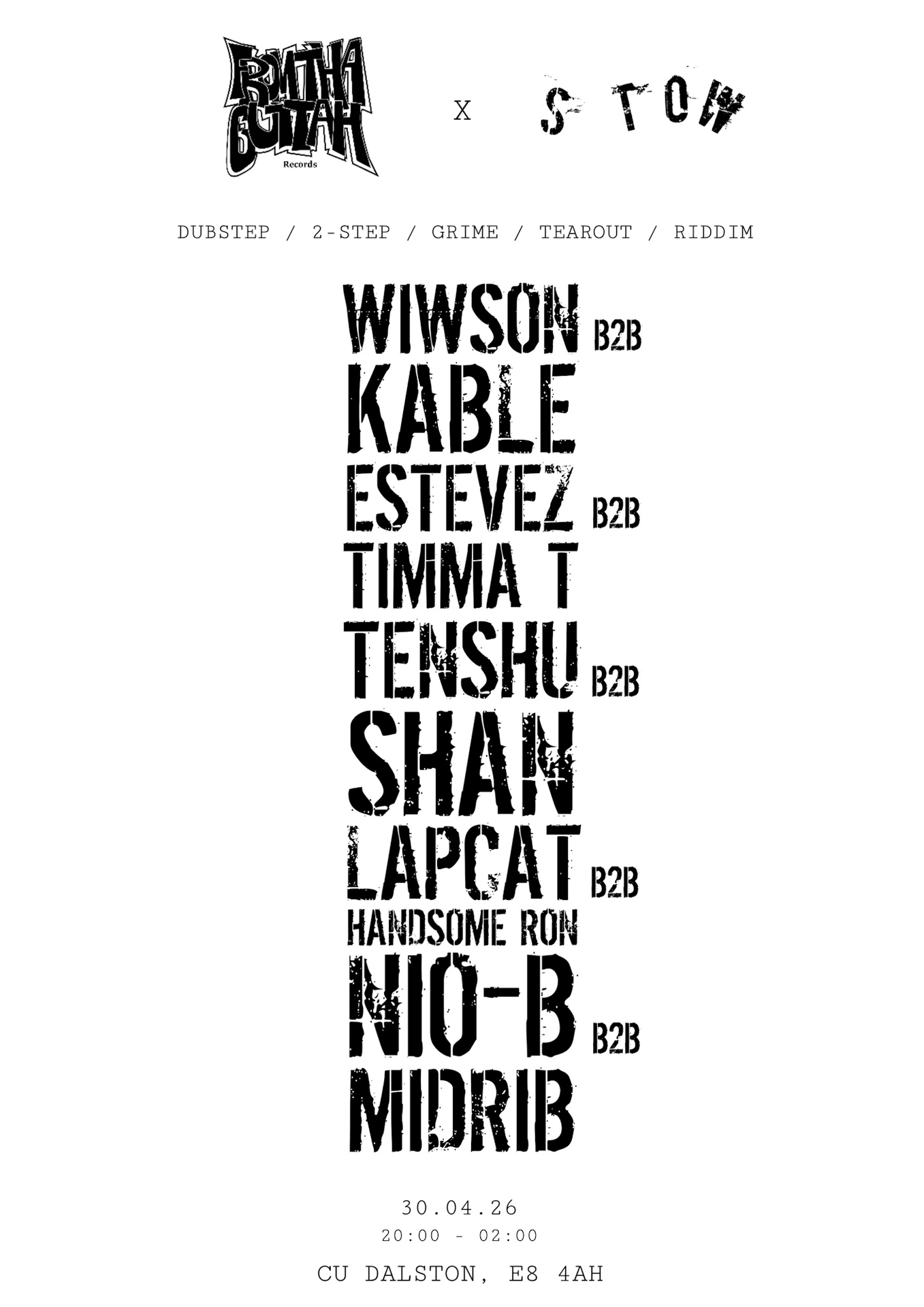 FromThaGuttah x STOW