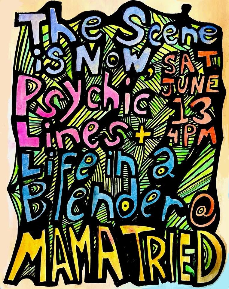 THE SCENE IS NOW || PSYCHIC LINES || LIFE IN A BLENDER