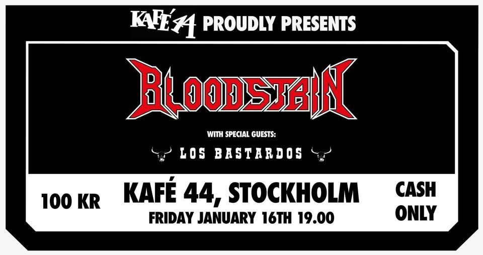 Bloodstain at Kafé 44