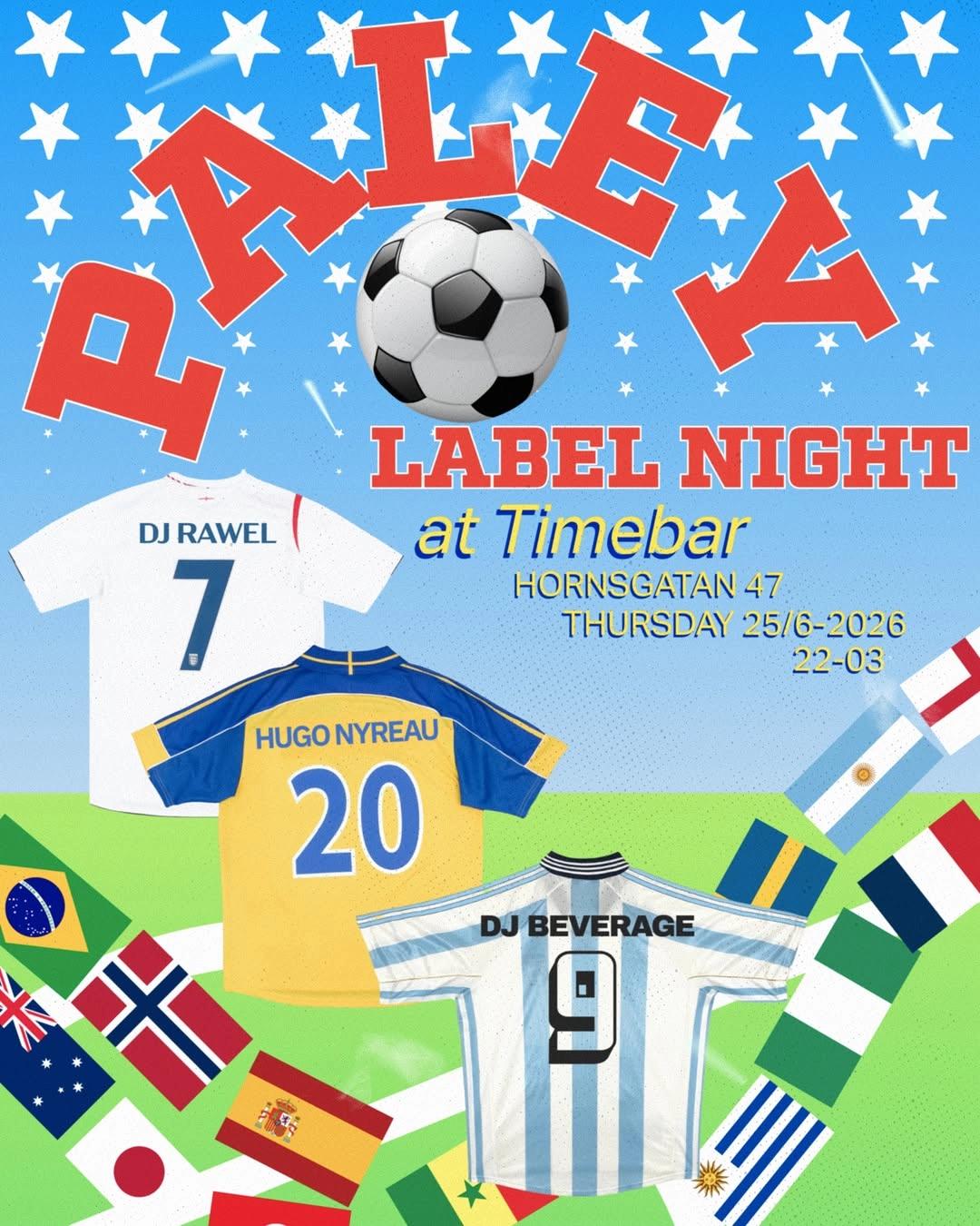 Paley Label Night at Timebar