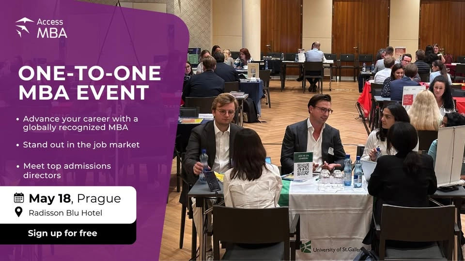 Free MBA Event in Prague – 18 May