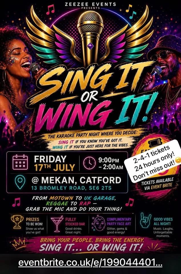 Sing it or Wing it!