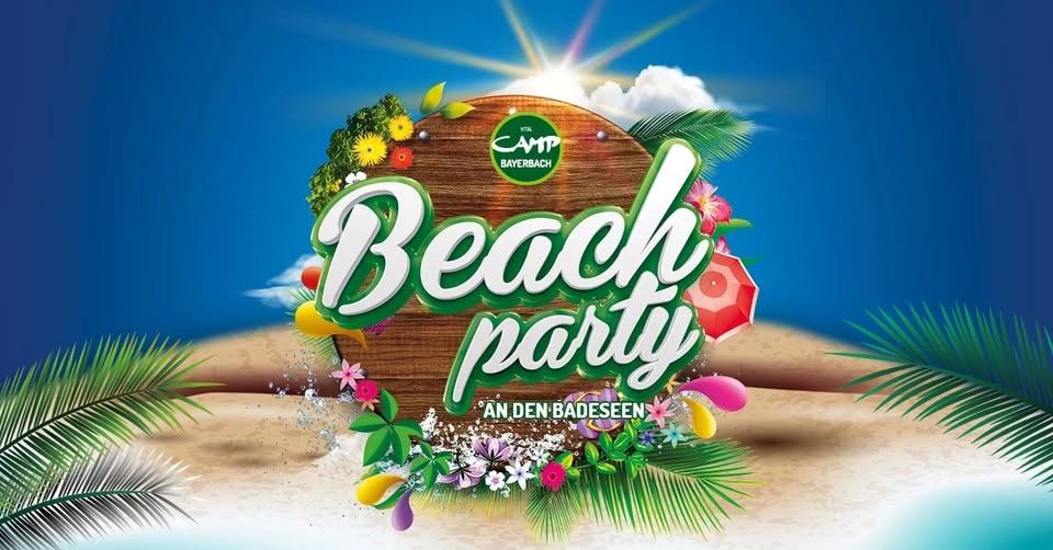 BEACHPARTY am Badesee mit DJ Marcus im Vital CAMP Bayerbach 💦🌴