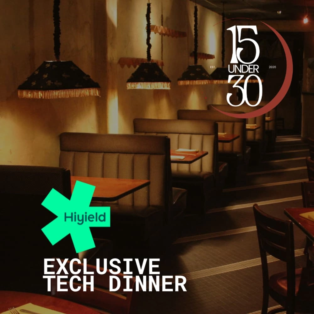 15u30 May Edition: HiYield Tech Dinner