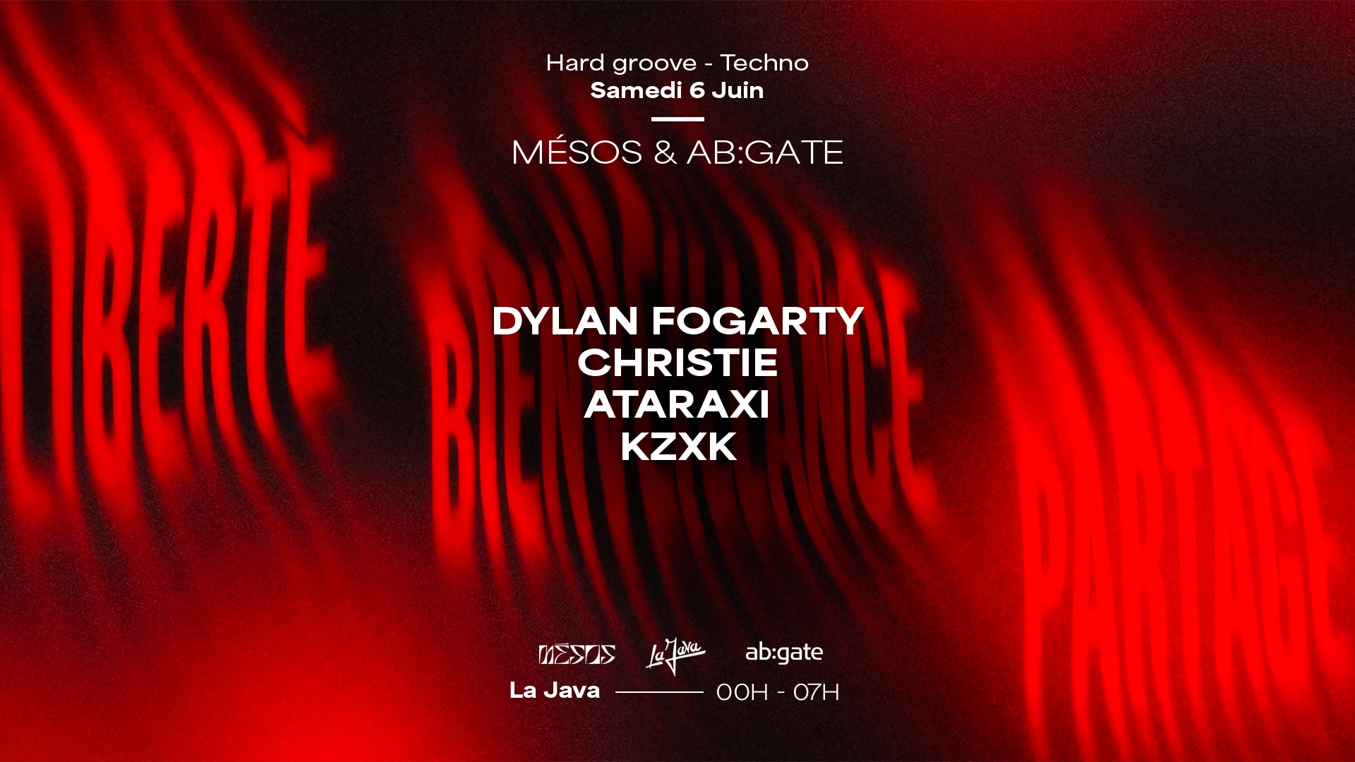 Dylan Fogarty, Christie, Ataraxi & Kzxk: MÉSOS X AB:GATE