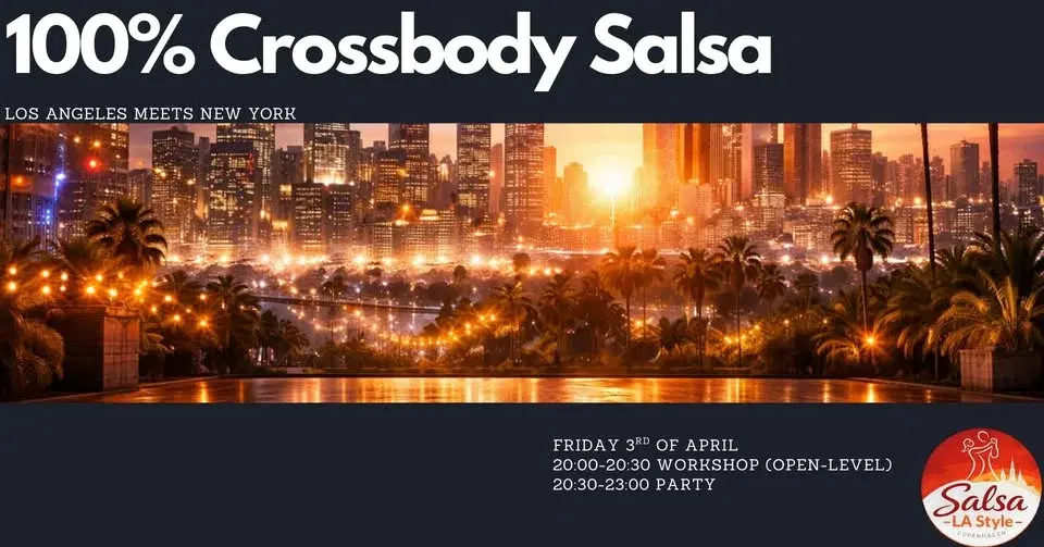 100% Crossbody Salsa: LA-Style meets New York - Workshop and Party