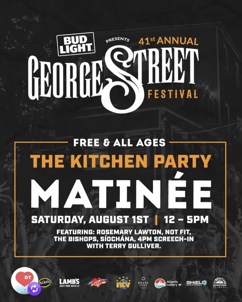 George Street Festival – Matinee Kitchen Party