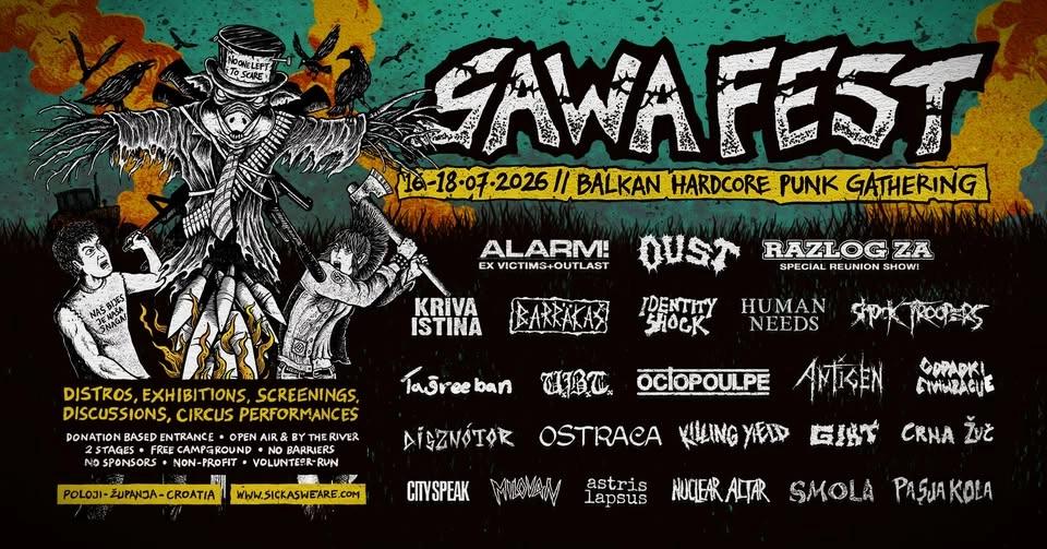 ★ Sick As We Are 2026 ★ Hardcore Punk Festival