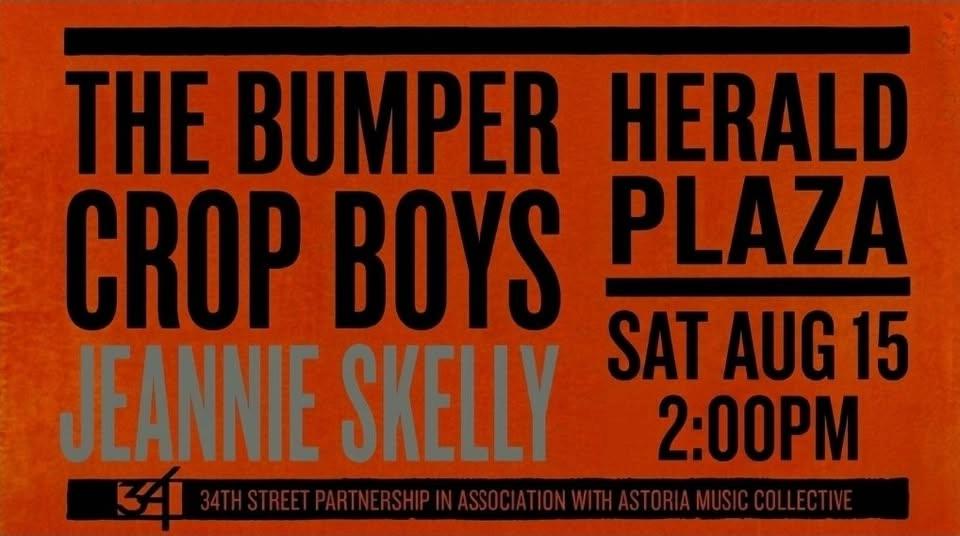 The Bumper Crop Boys / Jeannie Skelly at Herald Plaza