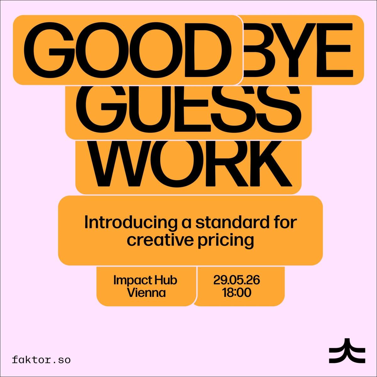 Goodbye Guesswork! faktor.so Launch Event