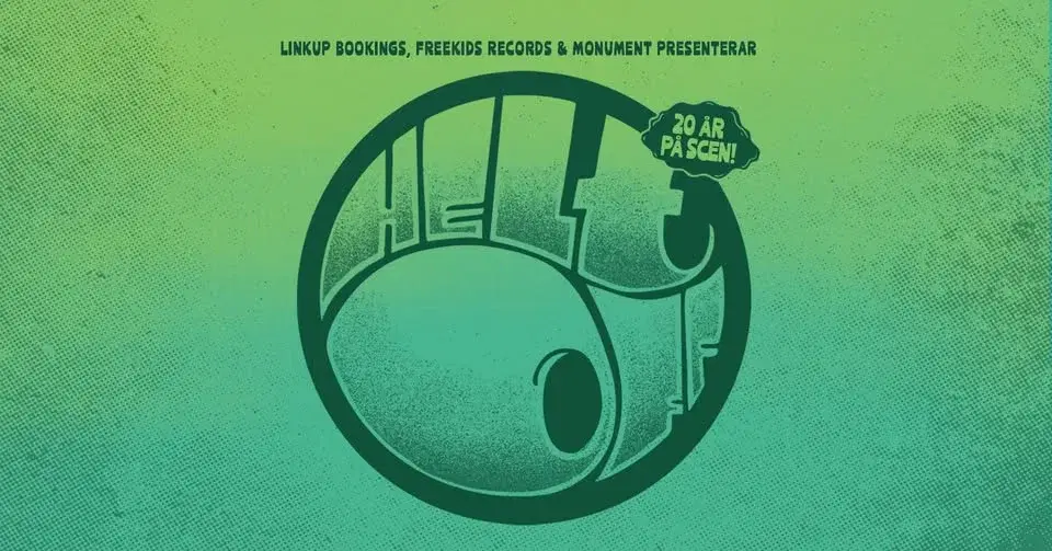 HELT OFF | 20 ÅR PÅ SCEN | MONUMENT, GÖTEBORG