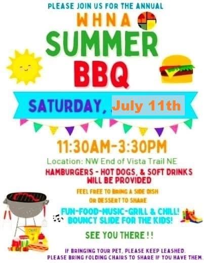 WHNA Summer Block Party