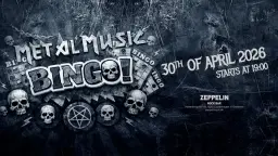Metal Music BINGO @Zeppelin Rock Bar