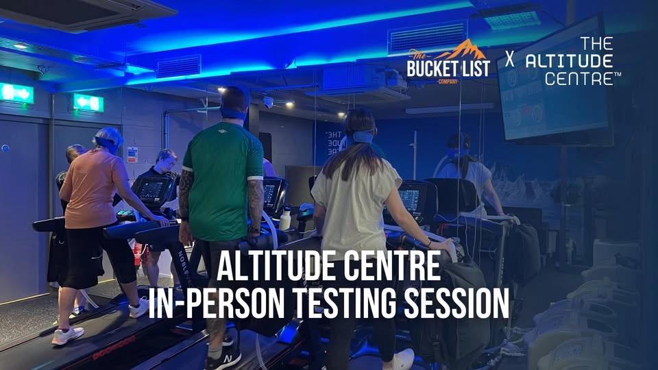 š Altitude Testing with The Bucket List Company & The Altitude Centre šļø
