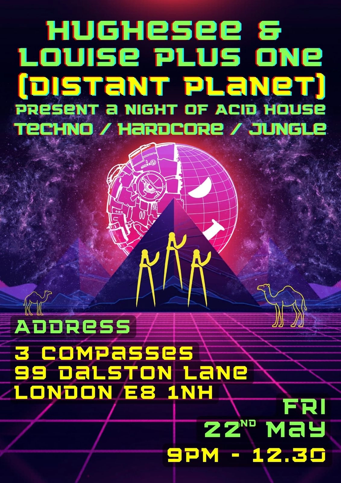Louise Plus One & Hughesee (Distant Planet) All Vinyl DJ Set - Free entry