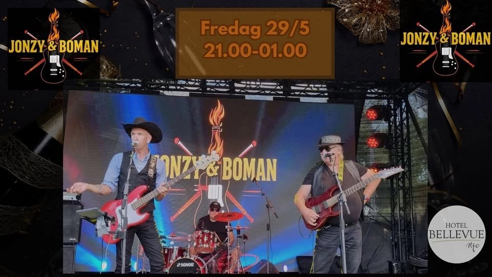 🎸Rockkväll med Jonzy & Boman 🎸