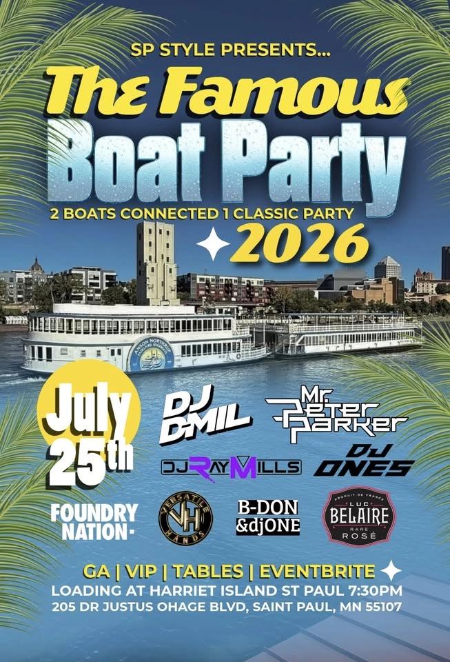 THE FAMOUS BOAT PARTY 26'