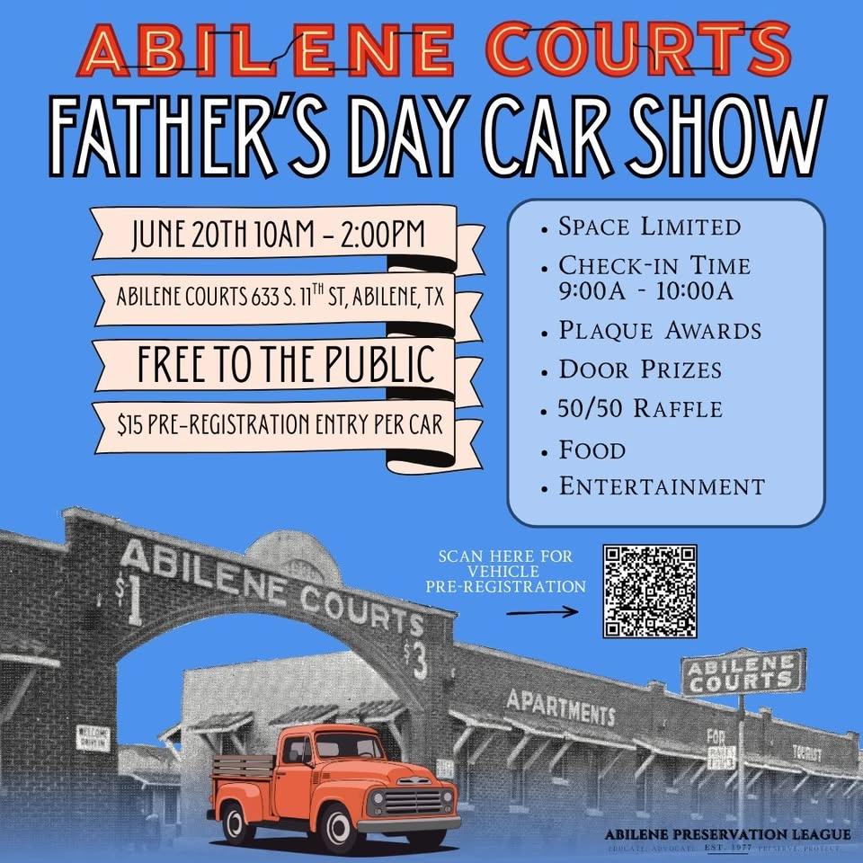 Abilene Courts - Father's Day Car Show