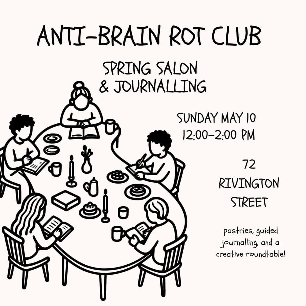SPRING SALON & JOURNALLING