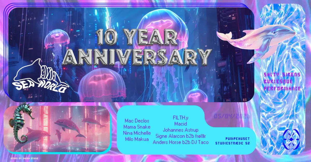 Seaworld 10 Year Anniversary: 14 Hour Daytime Party