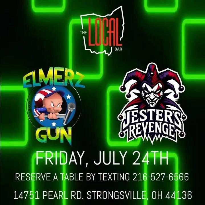 ELMERZ GUN & JESTERS REVENGE MAKE THEIR LOCAL DEBUT
