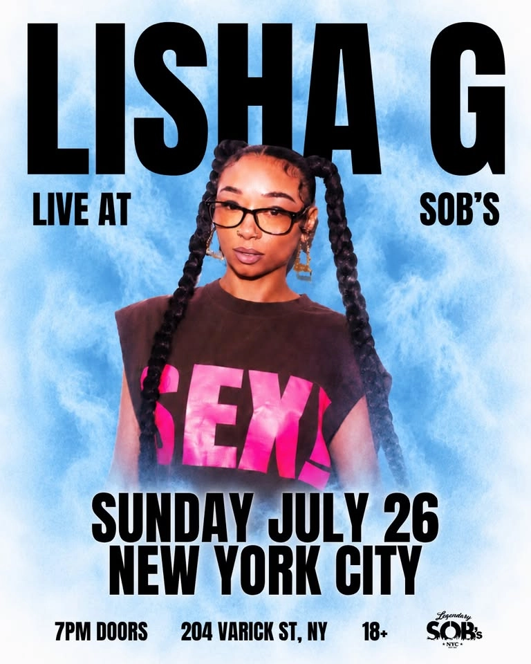 Lisha G: Live in NYC