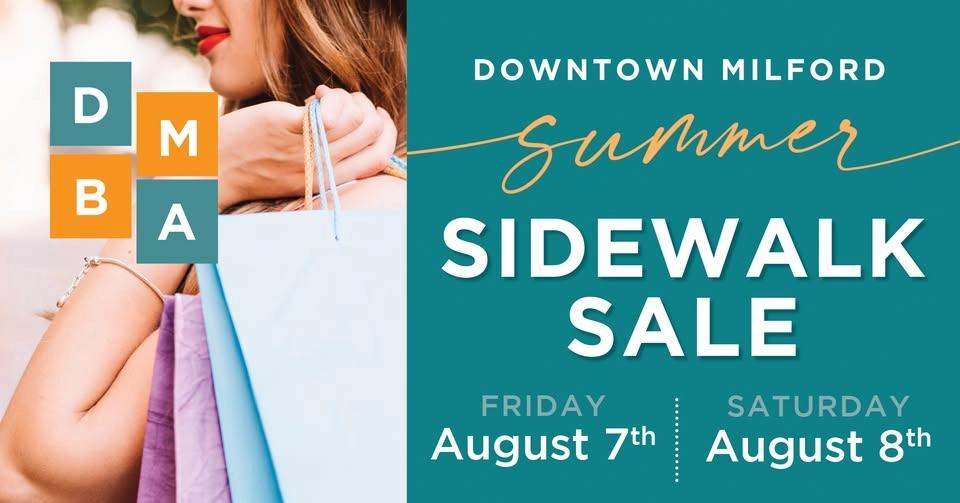 Downtown Milford Sidewalk Sale