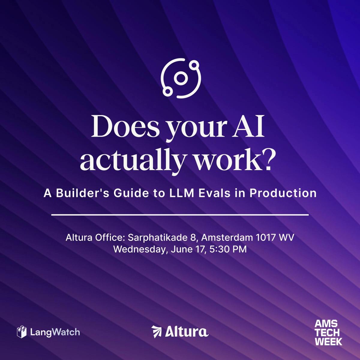 LangWatch x Altura: Does your AI actually work?