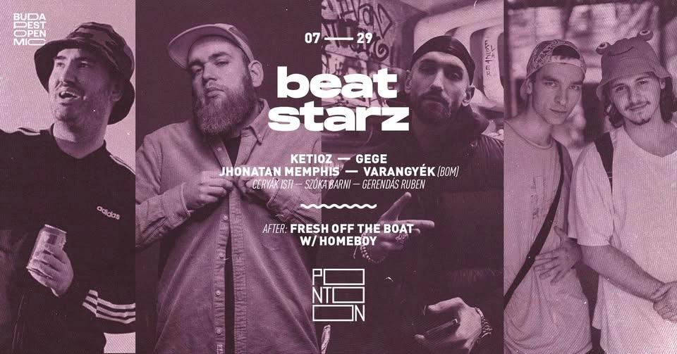 BEATSTARZ: KETIOZ ~ GEGE ~ JHONATAN MEMPHIS ~ VARANGYÉK (BOM) | PONTOON