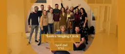 April Mantra Singing Circle 📿 ⭕ 💛
