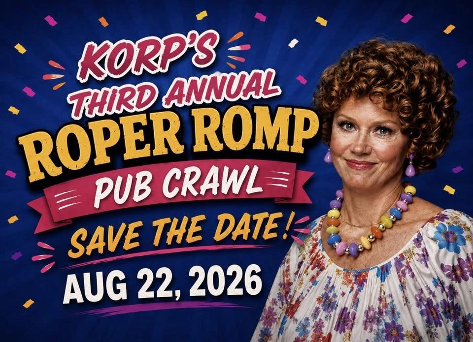 KORP’s third annual Roper Romp Pub Crawl