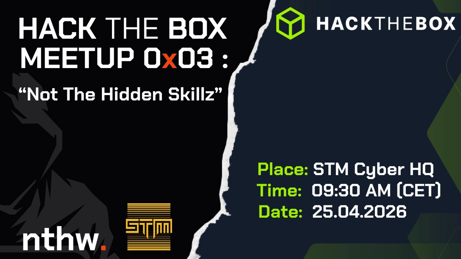 Hack The Box Meetup: "Not The Hidden Skillz" - 0x03
