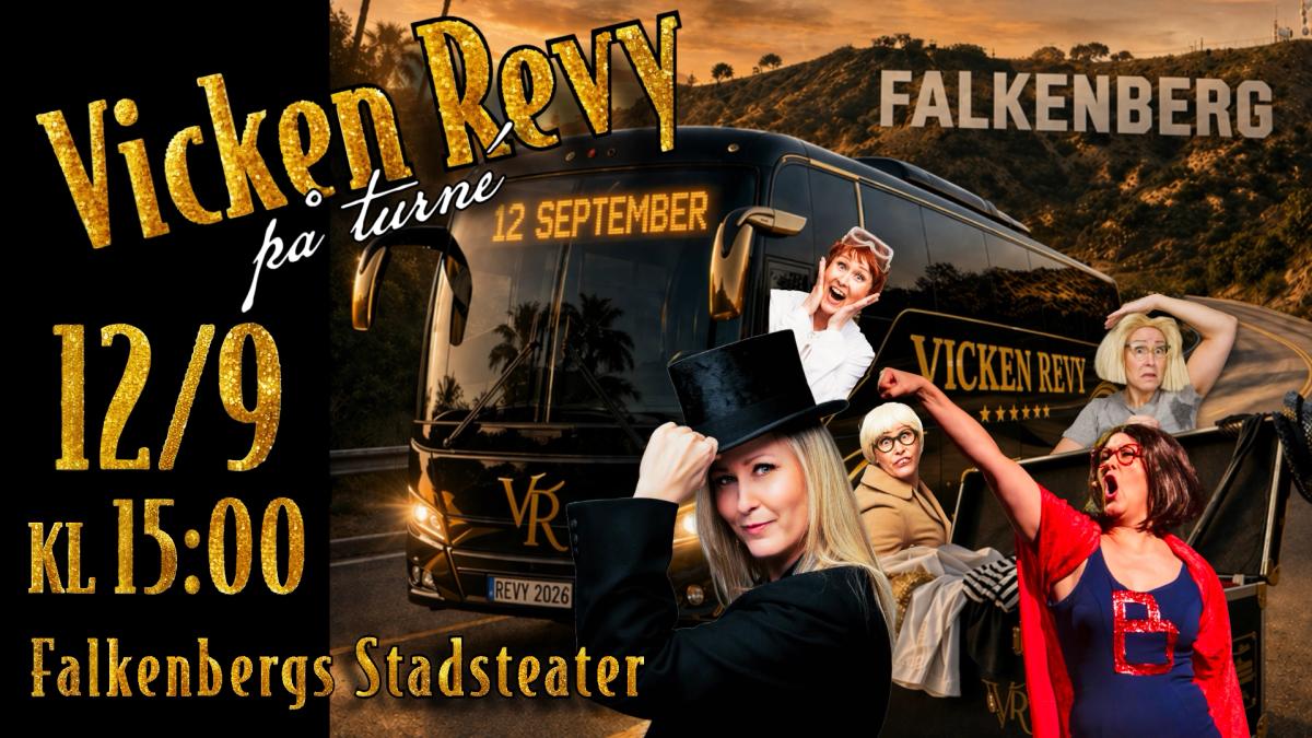 Vicken revy på turné - En enkvinnasrevy