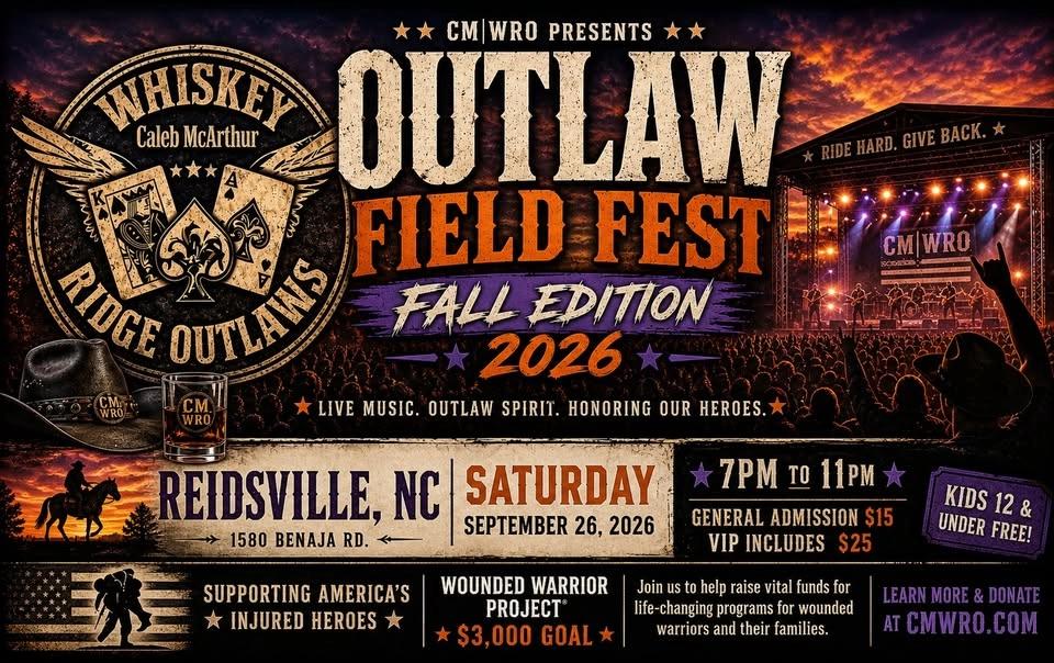 Outlaw Field Fest: Fall Edition 2026 × Wounded Warrior Project®